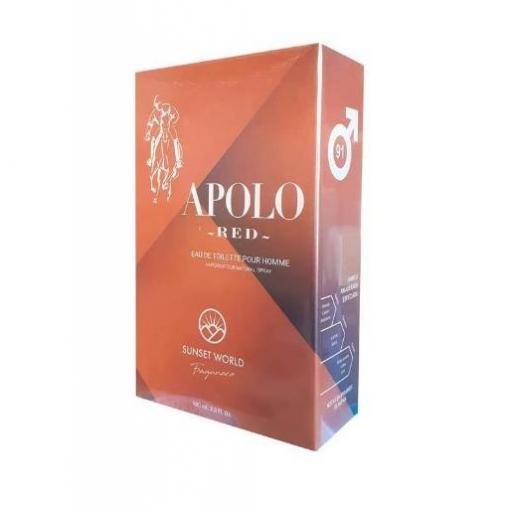Apolo Red Homme Sunset World 100 ml.