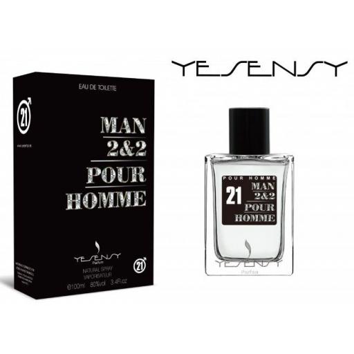 MAN 2&2 Homme Yesensy 100 ml. [0]