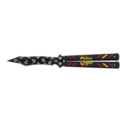 Navaja Abanico Albainox Calavera España