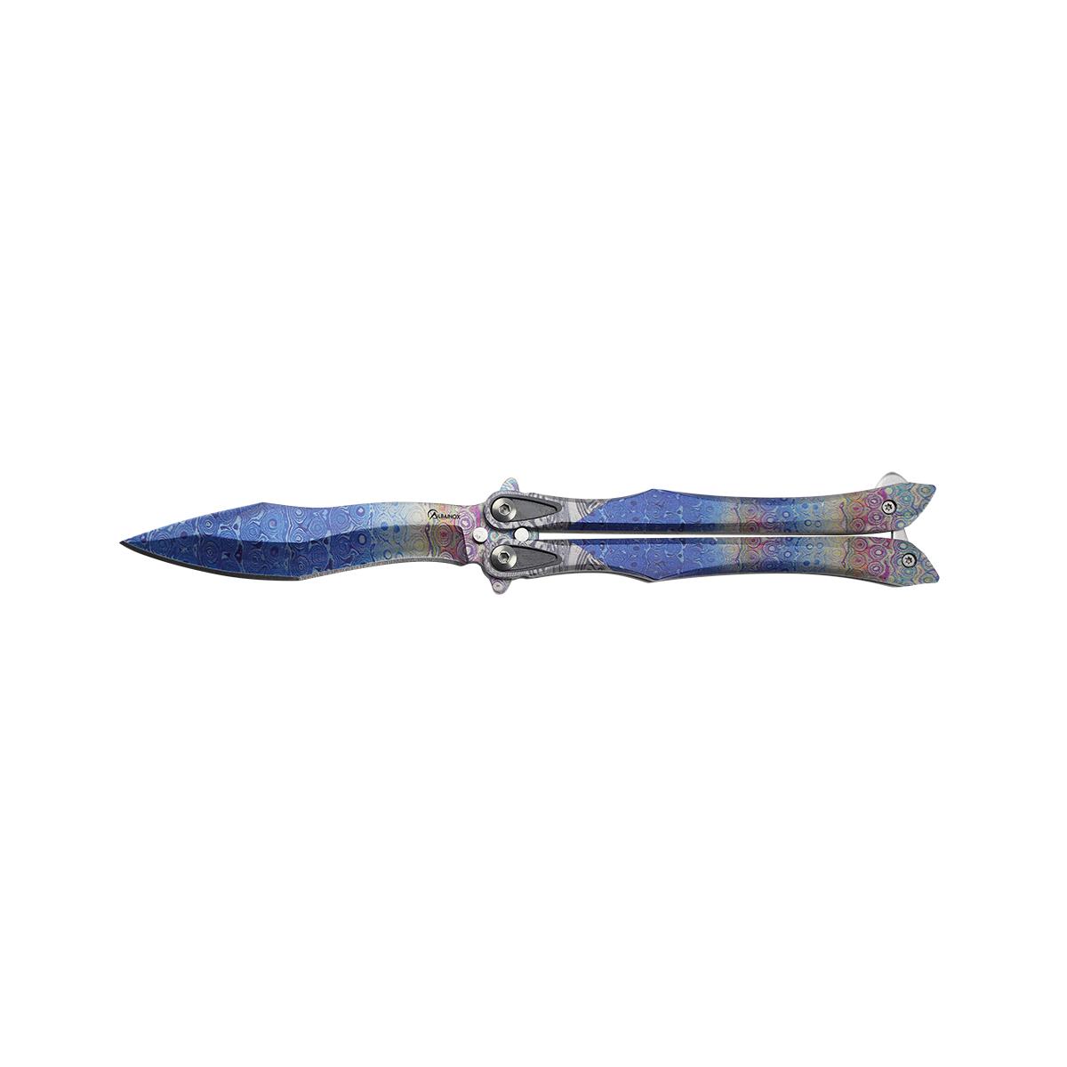 Navaja Abanico Albainox 3D Azul