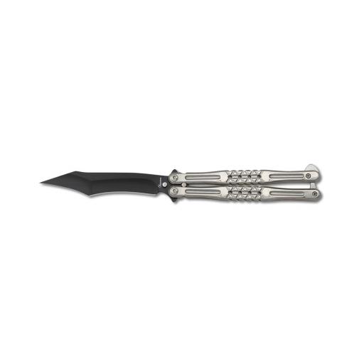 Navaja Abanico Albainox Cachas Acero  Hoja Negra 10,7 cm [0]