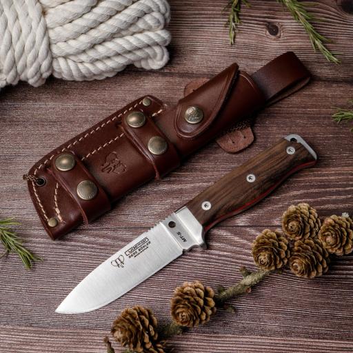 Cuchillo Supervivencia CUDEMAN MT5 Nogal