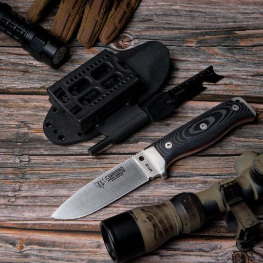 Cuchillo Supervivencia CUDEMAN MT5 Funda Kydex