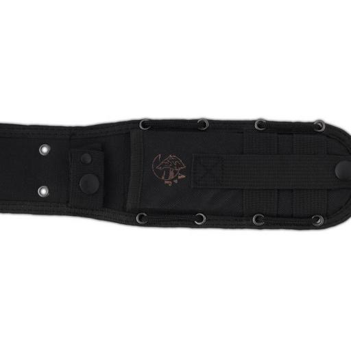 Cuchillo J&V CHACAL Micarta Naranja Funda Cordura [1]