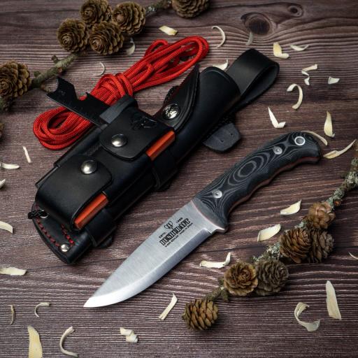 Cuchillo Supervivencia Bushcraft CUDEMAN 