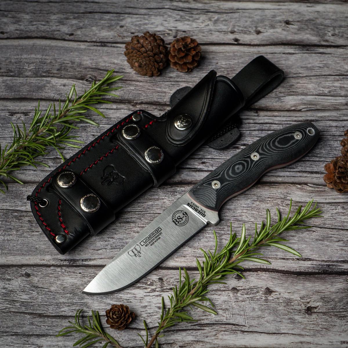 Cuchillo Bushcraft Quercus CUDEMAN