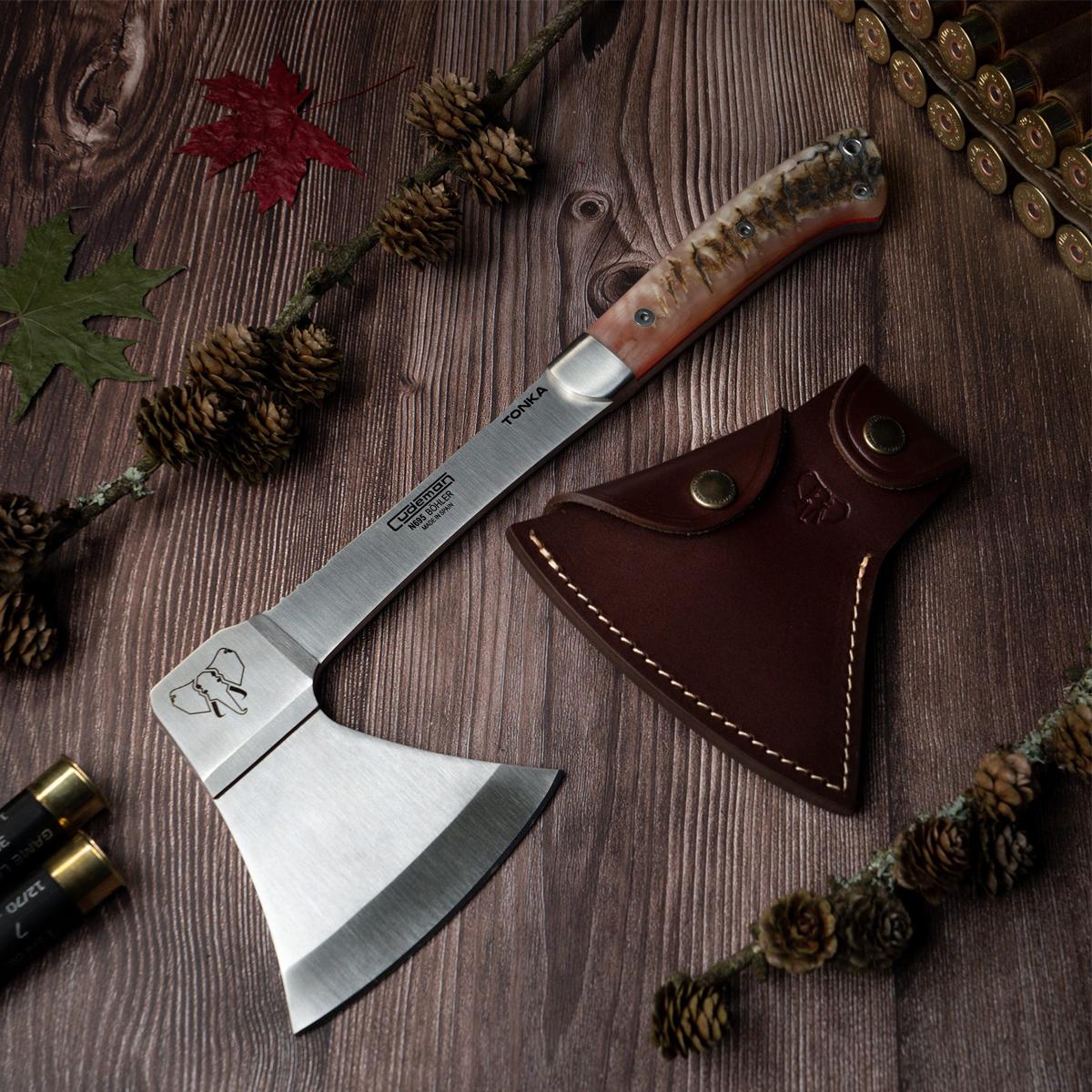 Hacha Tonka CUDEMAN Asta de Carnero