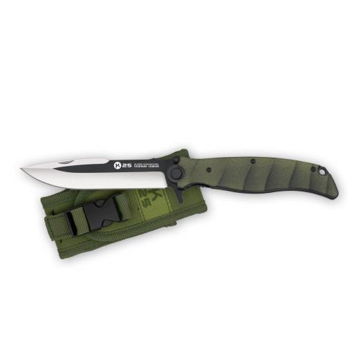  Navaja K25 G10 Verde Hoja 13 cm [0]