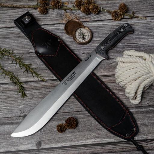 Machete SVK II CUDEMAN Micarta Negra
