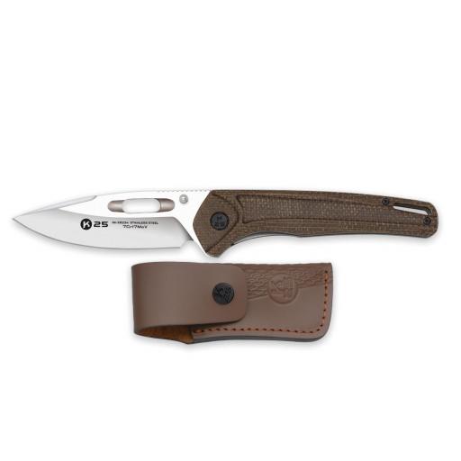 Navaja Tactica K25 Mikarta Caramelo