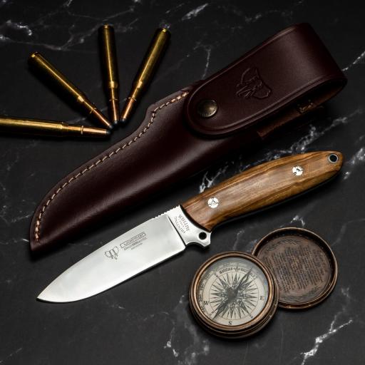 Cuchillo de Caza ​Olivo SUTHER CUDEMAN 