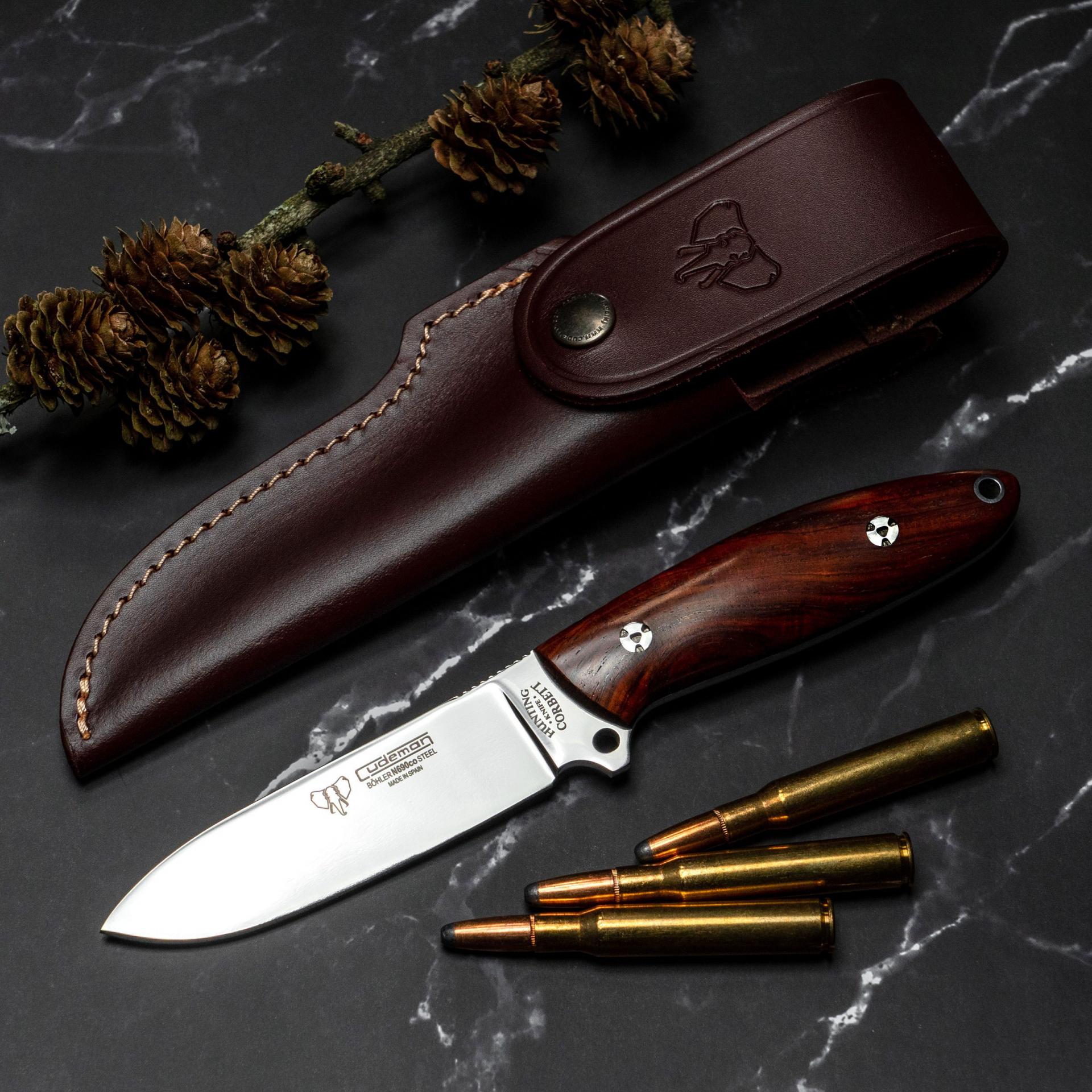 Cuchillo Caza Cudeman CORBETT Cocobolo