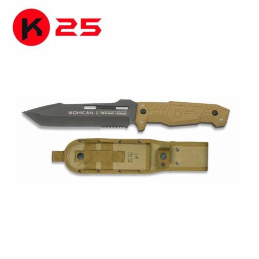 Cuchillo Tactico K25 MOHICAN II [0]