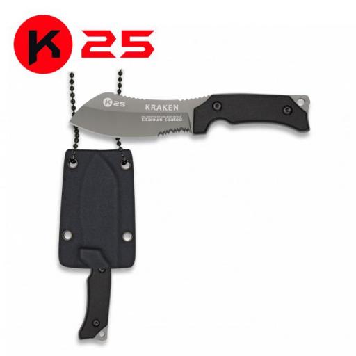 Cuchillo K25 G10 KRAKEN Funda Kydex