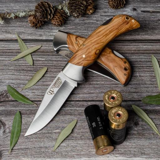 Navaja de Caza Artemisa II CUDEMAN Olivo