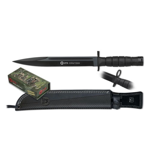 Cuchillo Bayoneta K25 Negro