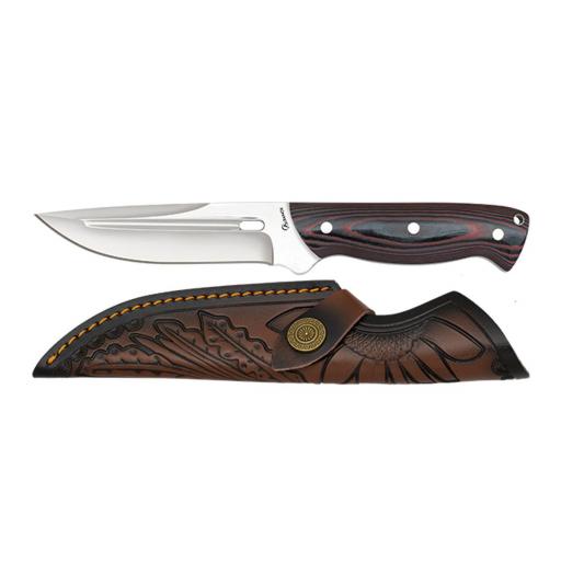 Cuchillo Caza Albainox Micarta Funda Cuero