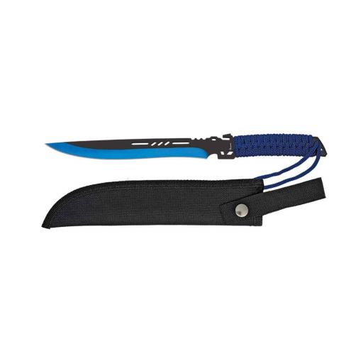 Cortacañas Albainox Encordado Azul Hoja 20 cm.