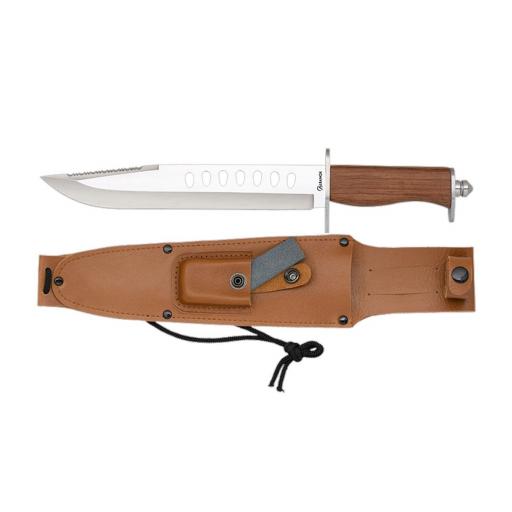 Cuchillo Caza Albainox Funda Polipiel