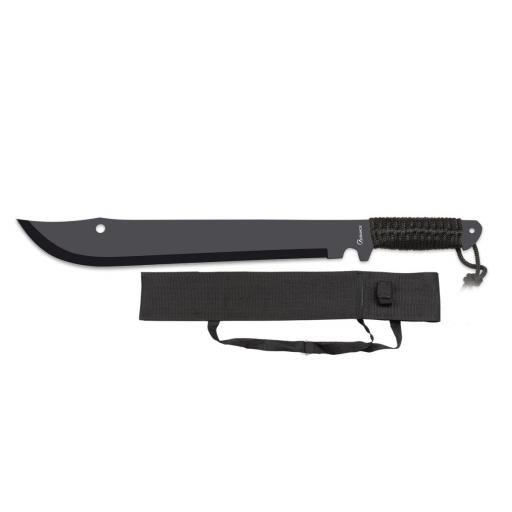 Machete Cortacañas Albainox Encordado Negro