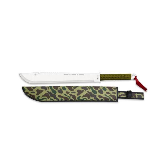 Machete  Encordado Verde Funda Camo [0]