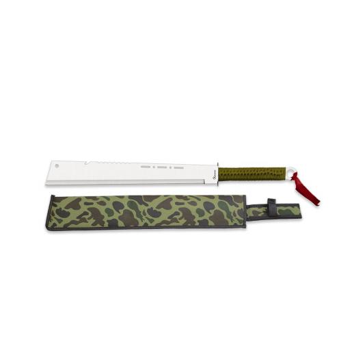 Machete Encordado Verde Funda Camo [0]