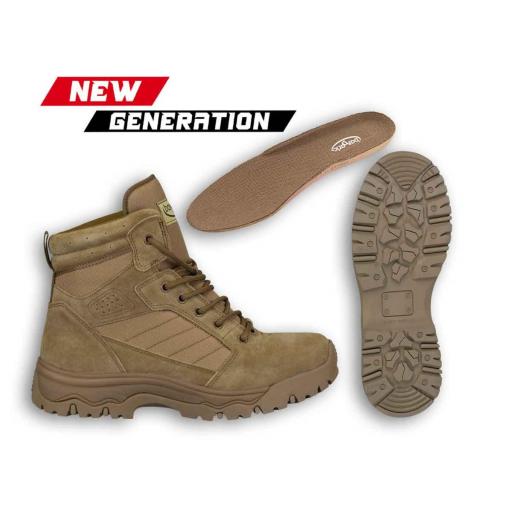  Bota Barbaric 8" COYOTE Piso Compuesto [0]