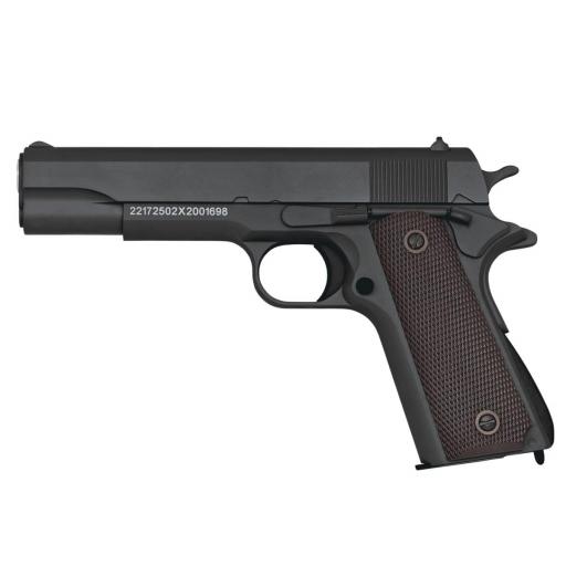 Pistola Negra Golden Eagle 6 mm  Corredera Metal