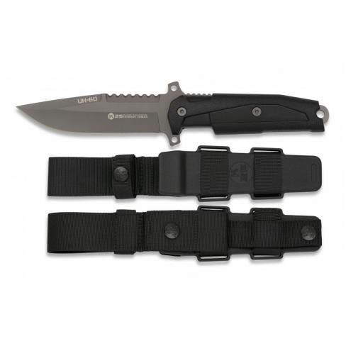 Cuchillo Táctico K25 UH-60 Titanium Coated con Sierra