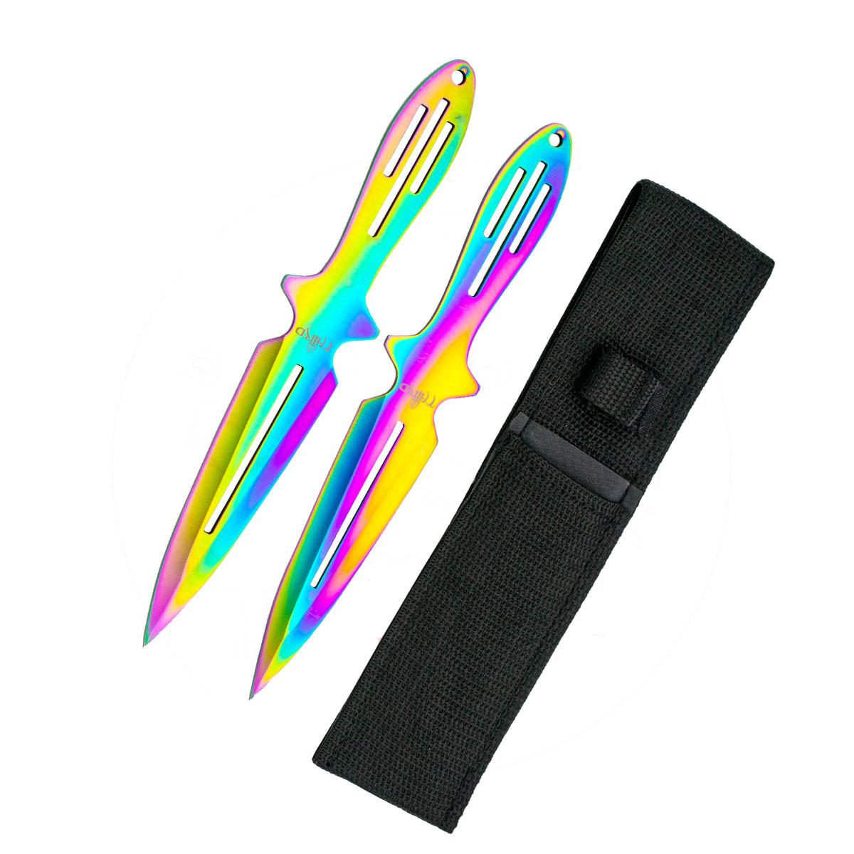 Set 2 Lanzadores Titanio Rainbow