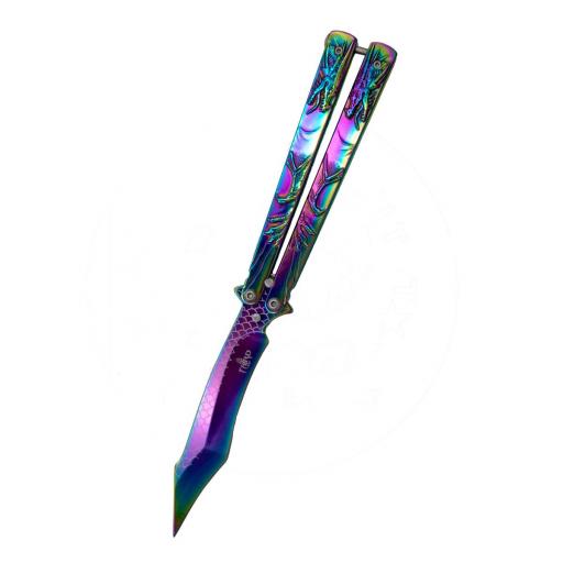 Navaja Abanico Dragon Rainbow [0]