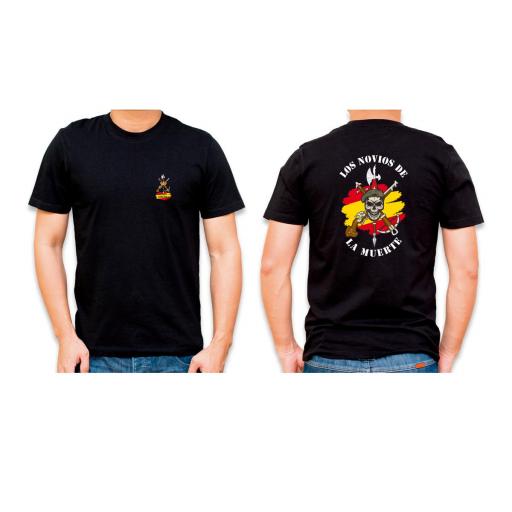 Camiseta Basica Barbaric Negra "Legión"