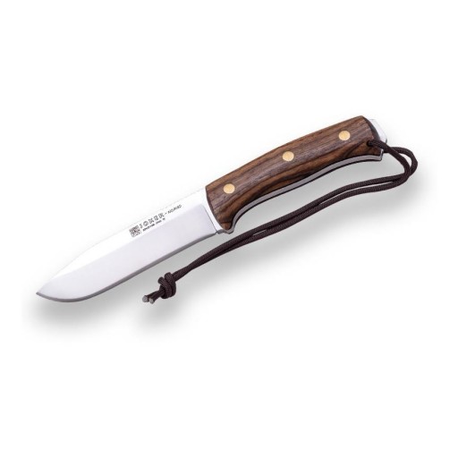  Cuchillo Bushcraft Supervivencia con Pedernal Nogal JOKER Nomad