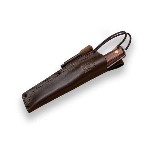  Cuchillo Bushcraft Supervivencia con Pedernal Nogal JOKER Nomad [1]