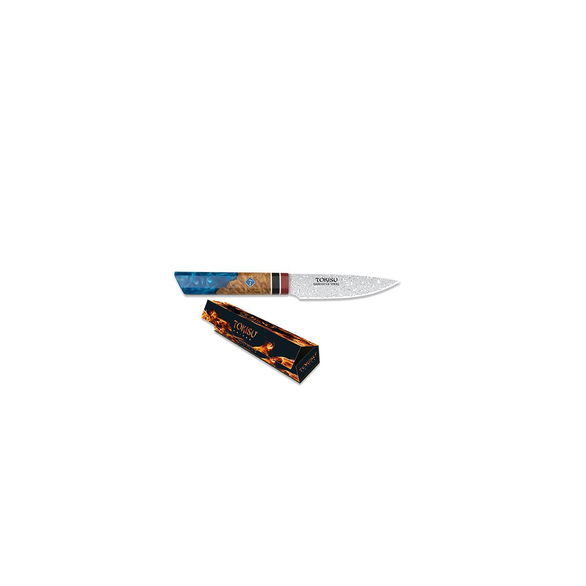 Cuchillo Cocina PETTY TOKISU Damasco 11 cm.