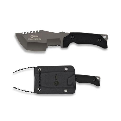 Cuchillo Táctico K25 Titanium Coated con Funda Kydex