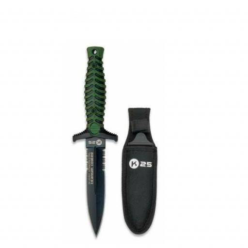Cuchillo Botero K25 Verde Mango Goma
