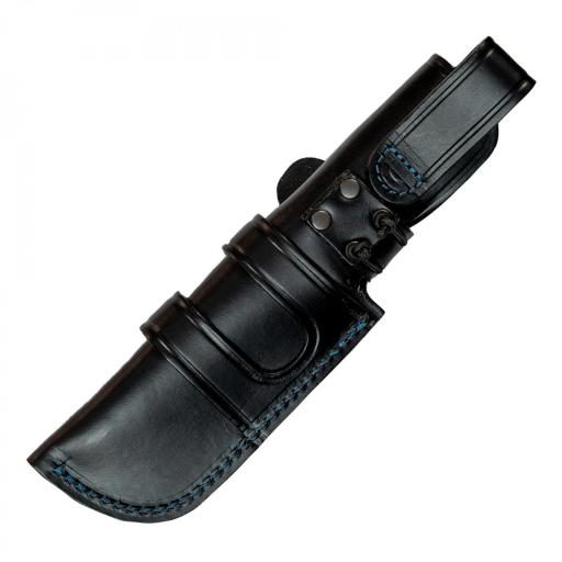 Cuchillo J&V Modelo BLACKBEAR Turquesa Funda Piel [1]