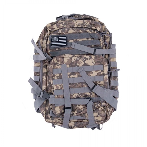 Mochila Táctica MOLLE P0013T Camo Pixel 40L [1]