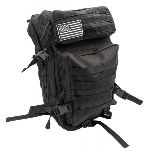 Mochila Táctica MOLLE P0013N Negra 40L