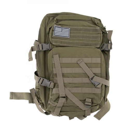 Mochila Táctica MOLLE P0013G Verde Army 40L [1]