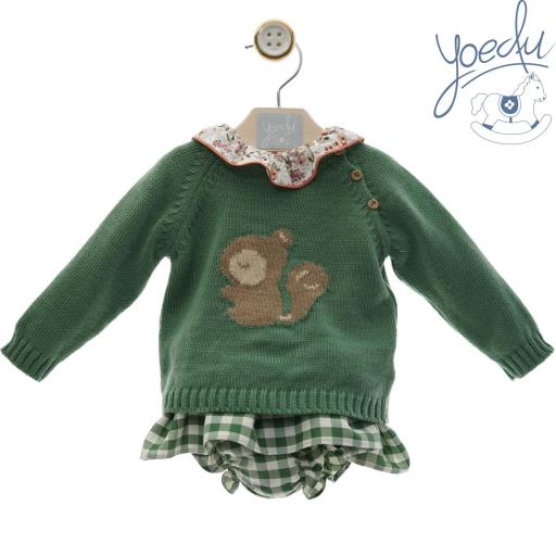 Yoedu - Conjunto 3 piezas niña bebé 0205
