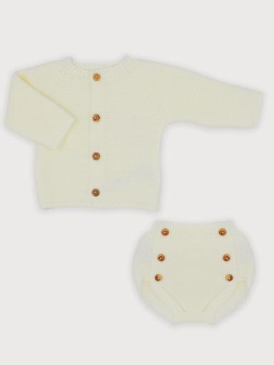 Sardón - Conjunto 2 piezas chaqueta y braguita punto 870 [1]