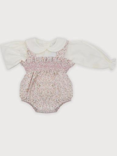 Sardón - Conjunto ranita flores y camisa Familia Valentina 631
