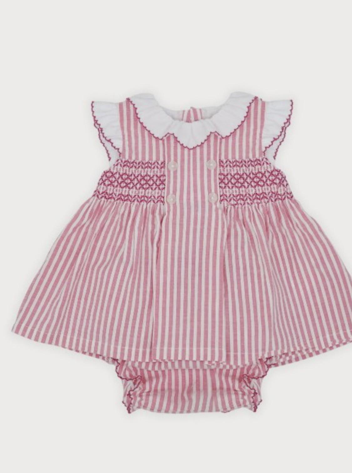 Sardón- Vestido de rayas cherry-434