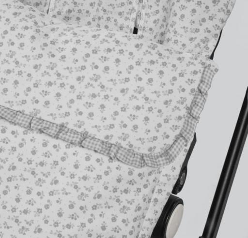 Pasito aPasito- Saco de silla Littel bloom Flor gris 618 [1]