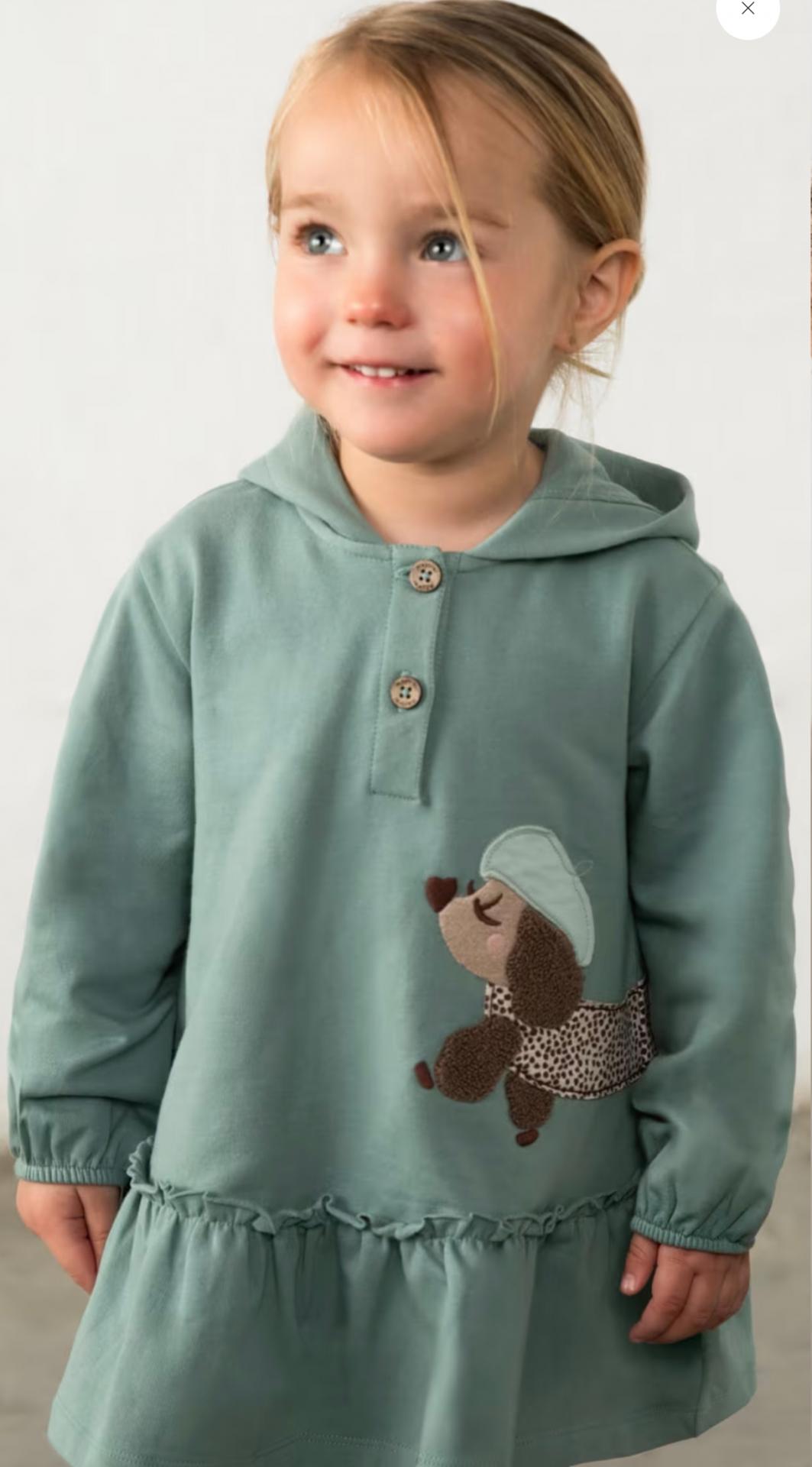 Mayoral- Vestido Con Capucha 2937