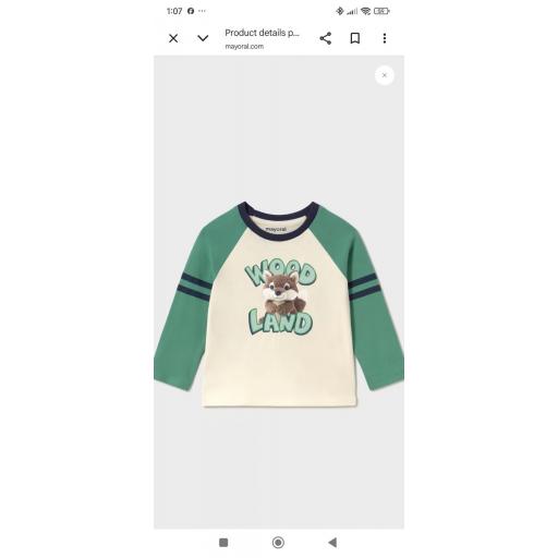 Mayoral- Camiseta m larga.                                                                                                                                                     [0]