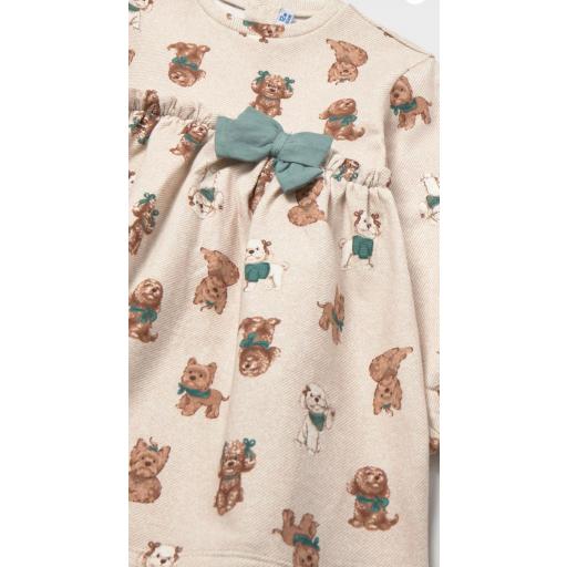 Mayoral- Vestido de felpa estampado 2938 [2]