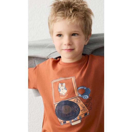 Mayoral- Camiseta m/l lenticular teja 4015 [0]